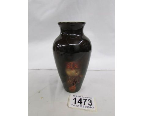 A fine German 'Rembrandt' portrait vase, approximately 7 cm tall.