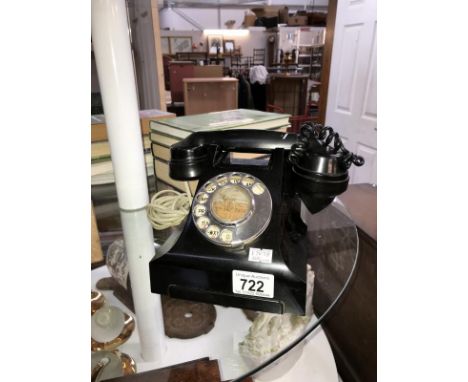 A vintage telephone
