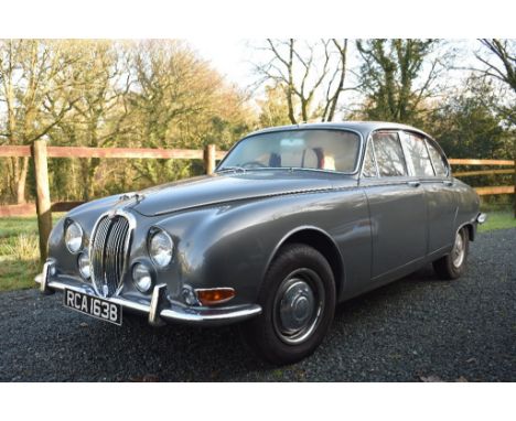 A 1965 Jaguar S-Type 3.8 S automatic, registration number RCA 163B, ***chassis number 1B56374/BW (not 1B56574/BW)***, Gun Met