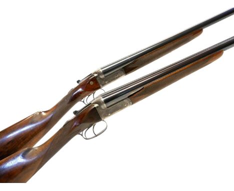 Pair of William Evans 12 bore side by side shotguns LICENCE REQUIRED Pair of William Evans 12 bore side by side shotguns, 29.