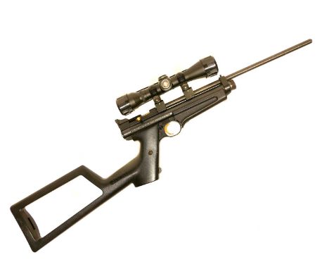 Crossman 2250B air pistol carbine, Crossman .22 2250B air pistol carbine, 14inch barrel, serial number 107B11652 fitted with 