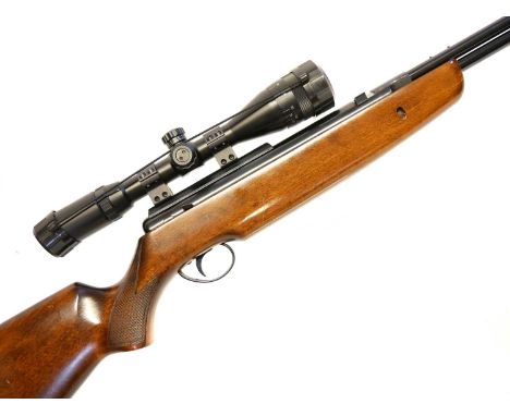 BSA Super Star .177 air rifle BSA Super Star .177 air rifle, 18inch barrel, no visible serial number, fitted with Stoger 3-9x
