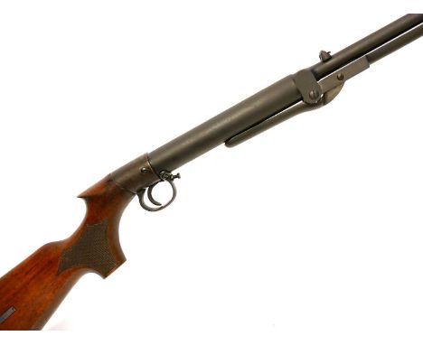 BSA Light Pattern .177 air rifle with 1915 presentation plaque BSA Light Pattern .177 air rifle with WWI Era presentation pla