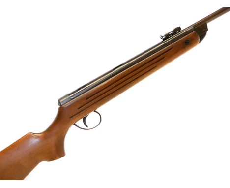 BSA Meteor . 22 air rifle BSA Meteor .22 air rifle, 18inch barrel, serial number T68?6, with gun slip. No licence is required