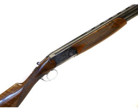 Beretta 12 bore over and under LICENCE REQUIRED Beretta S56E 12 bore over and under shotgun, 28inch barrels with full and 3/4