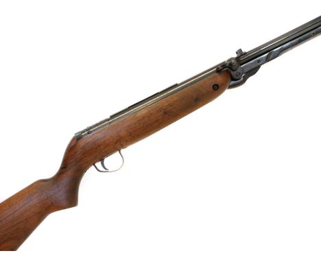 Webley MkIII .22 air rifle Webley MkIII .22 air rifle, 18inch barrel, serial number 45092.No licence is required to buy this 