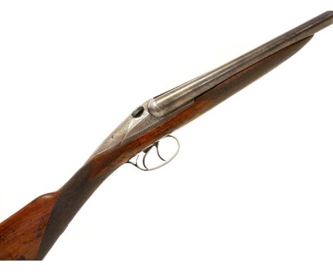 Darne action 16 bore side by side shotgun LICENCE REQUIRED Darne action 16 bore side by side shotgun, 27inch barrels, scroll 