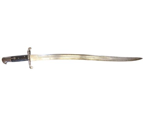 1856-58 Enfield sword bayonet 1856-58 Enfield sword bayonet, 22.5inch blade, stamped with various inspection stamps, the hilt