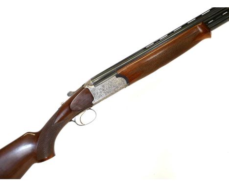 Medallist 12 bore over and under shotgun LICENCE REQUIRE Medallist 12 bore over and under shotgun, 28 inch multichoke barrels