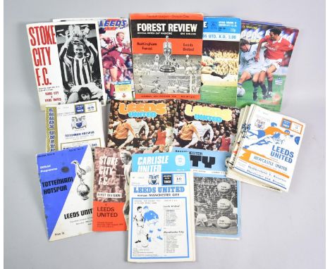 A Collection of Various C.1960s-70s Football Programmes for Leeds United Etc