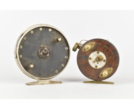 Two Vintage Fishing Reels, 'Gypsy' Model and Wooden Housed Example