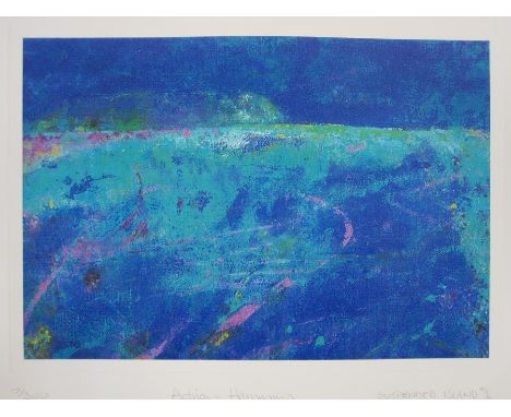 Adrian HemmingPair limited edition prints"Suspended Island", No.1 (1/300) and No.7 (7/300), 29cm x 42cm (2) unframed