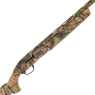 A 12-bore 'Maxus' semi-automatic gun by Browning, no. 115ZT08542'Mossy Oak' Realtree finish, gas-operated action, push-throug