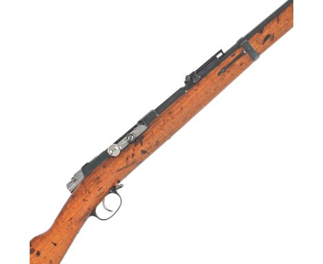 An 11x60mmR 'M71/84' bolt-magazine service rifle by Spandau, no. 700In standard service configuration, fully-matching serial 