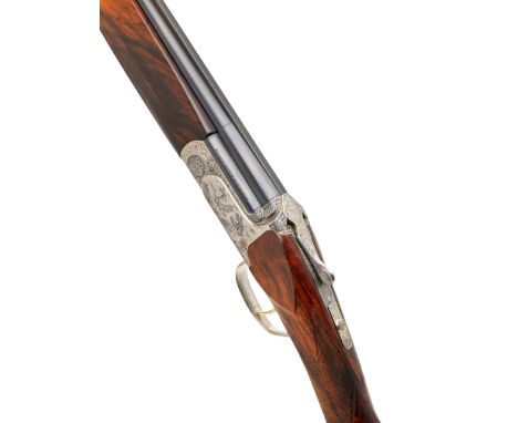 A Cortini-engraved 20-bore 'MX8 SCO' single-trigger over-and-under ejector gun by Perazzi, no. 117653The action-body finely e