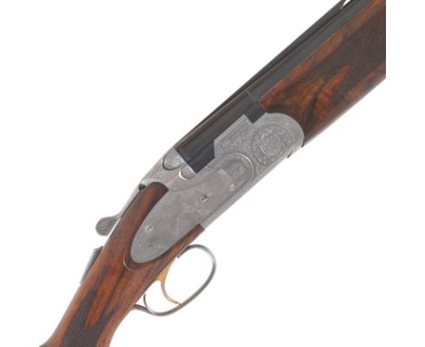 A Giovanelli-engraved 12-bore 'S687 EELL Diamond Pigeon' single-trigger over-and-under ejector gun by Beretta, no. R46590SHol