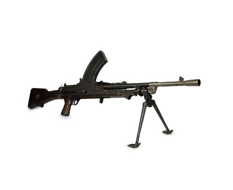 A deactivated .303 (British) 'Mk.1 Bren' light machine gun by Inglis, no. B7954Of regulation pattern, the receiver dated 1941
