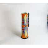 Lorna Bailey large Aztec pattern jug, limited edition, Old Ellgreave backstamp, height 36.5cm
