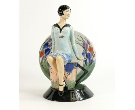 Kevin Francis/ Peggy Davies Young Clarice Cliff figure. Original colourway 1/1 by M Jackson 