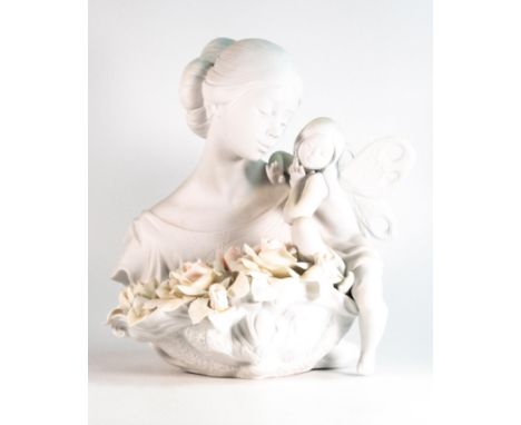 Boxed Lladro large figure Beauty in Bloom 01016854, height 37.5cm cert 