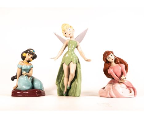 20cm Princess Teapot Action Figure Disney Little Mermaid Bell