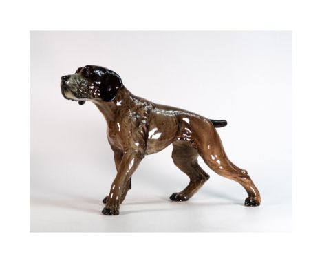 Large Goebel West Germany figure of hound, height 28cm 