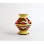 Lorna Bailey Show Time pattern wall pocket, height 17.5cm