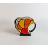 Lorna Bailey large Sunburst pattern jug, , Old Ellgreave backstamp, height 16.5cm