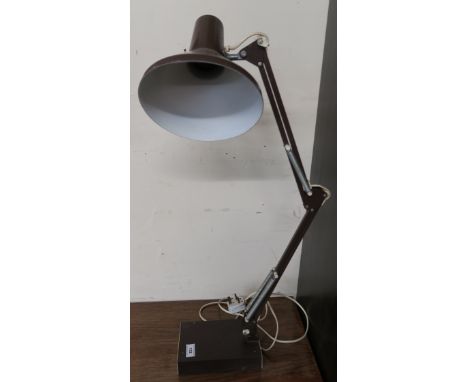 A mid 20th century anglepoise desk lamp Condition Report: Available upon request