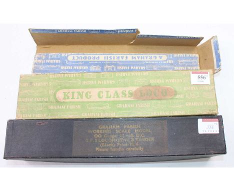 Two Graham Farish OO gauge locos &amp; tenders: LMS GP5 class 5MT 4-6-0 unpainted numbers (G-VG BG); with SR Bulleid 4-6-2 21