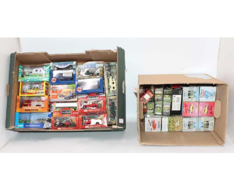 38 various boxed TV related diecast vehicles and gift sets, to include Lledo, Corgi, and others, examples include The Saint, 