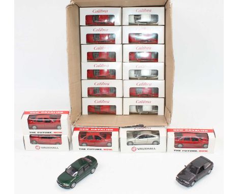 Box of various GAMA and Shucco Vauxhall Dealer models,19 in total, majority boxed