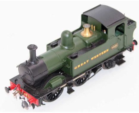 Derek Lawrence Scale Models 0 gauge 0-4-2 Great Western tank loco 4821, green, 2-rail finescale (NM)Condition report: This do