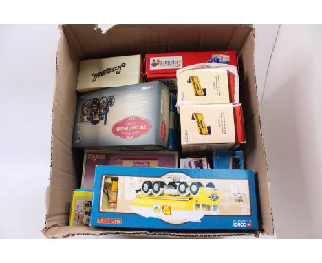 30 various boxed Corgi modern issue diecast models, mixed series to include Vintage Glory of Steam, Shell/BP, Road Transport 