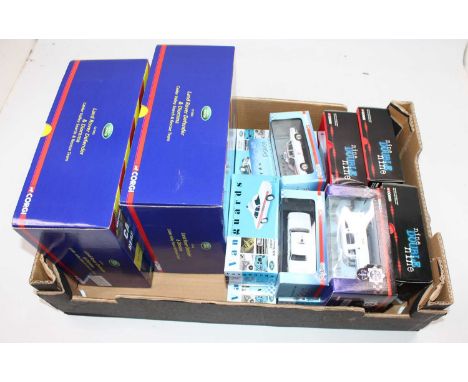 14 various boxed Corgi and Vanguards Police related diecast group, all in original boxes, examples to include Corgi Land Rove