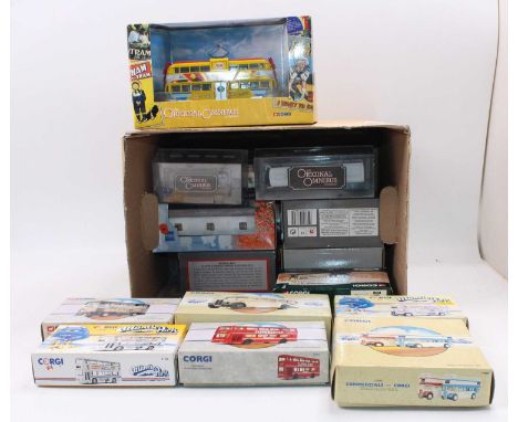26 various boxed public transport diecasts to include Corgi, Corgi Original Omnibus, Tramways and others, examples include Bl