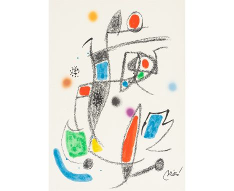 Joan Miró Rafael Alberti, Maravillas con Varaciones Acrósticas en el Jardìn de Miró , Editions Poligrafa, Barcelona, 1975 (M.