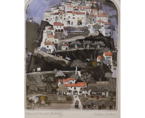   Graham Clarke, artist proof print, 'Tournesols Vincent, signed in pencil, 34 x 27cm
