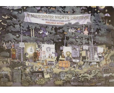   Graham Clarke, artist proof print, 'Not so Neither', signed, 54 x 68cm