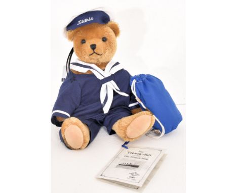 A Boxed Vintage Bing Limited Edition ‘The Titanic Bear’teddy bear in all round excellent condition. Limited edition 69 / 500.