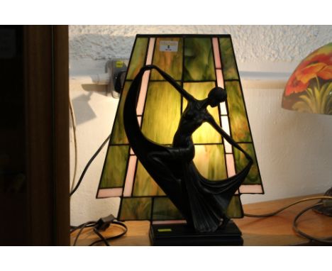 Art Deco Tiffany style table lamp
