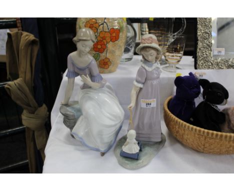 Nao and Lladro figurine