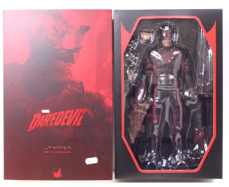 A Hot Toys Ltd 1/6 scale action figure of Daredevil No. TMS003 'Marvel', appears complete, housed in the original card sleeve