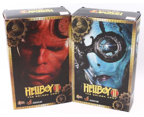 A Hot Toys Ltd 1/6 scale action figure of Hellboy No. MMS83 'Hellboy 2 The Golden Army', appears complete, housed in the orig