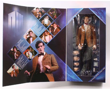 A Big Chief Studios Ltd 1/6 scale limited edition action figure of The 11th Doctor No. 0737 'Doctor Who', appears complete, h