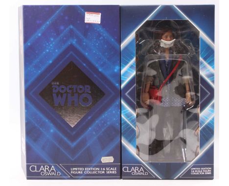 A Big Chief Studios Ltd 1/6 scale action figure of Clara Oswald No. 0159 'Doctor Who', appears complete, housed in the origin