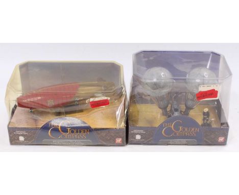 Corgi The Golden Compass boxed models, to include Magisterium's Sky Ferry and Lee Scoresby's Air Ship