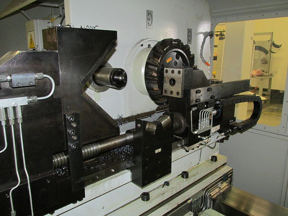 DTI FC 300 CNC Facing & Centering Machine, Siemens Sinumerik control