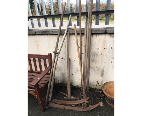 Collection of vintage tools