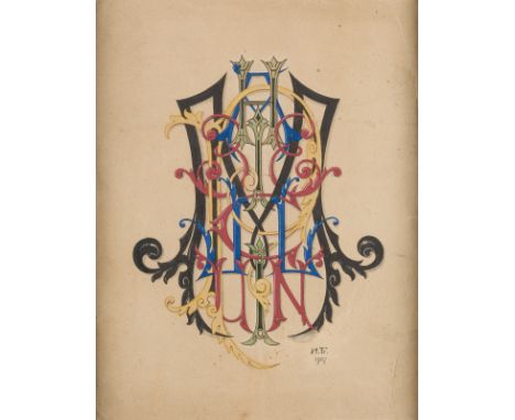 IWAN JAKOWLEWITSCH BILIBIN (ATTR.)1876 Tarchowka/ bei St. Petersburg - 1942 St. PetersburgDAS MONOGRAMM Datiert 1907 Aquarell